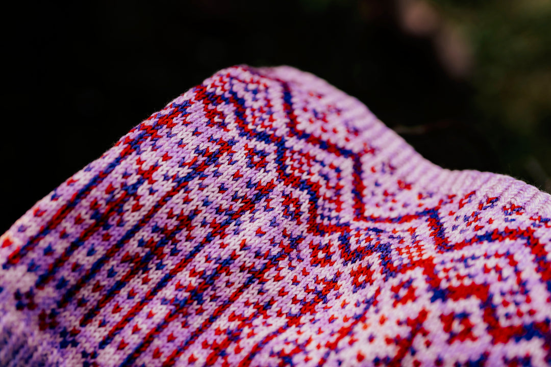 Knitting Our National Parks - Sugarplum Circus - Mount Rainier National Park