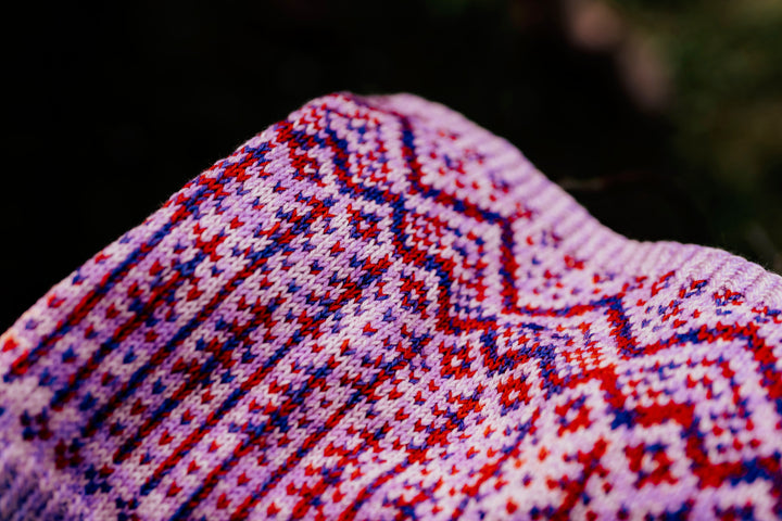 Knitting Our National Parks - Sugarplum Circus - Mount Rainier National Park