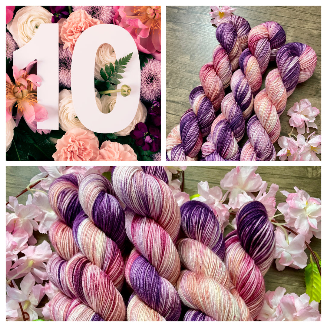 Indie Untangled 10th Anniversary Yarn - AT Haynes House Yarns - November Colorway