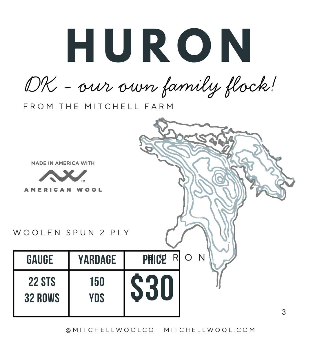 Mitchell Wool Co - Huron DK