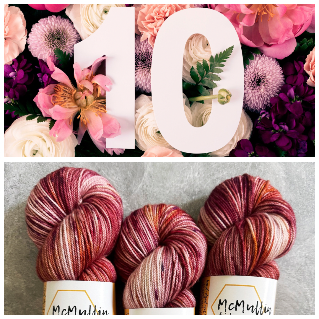 Indie Untangled 10th Anniversary Yarn - McMullin Fiber Co - September Colorway