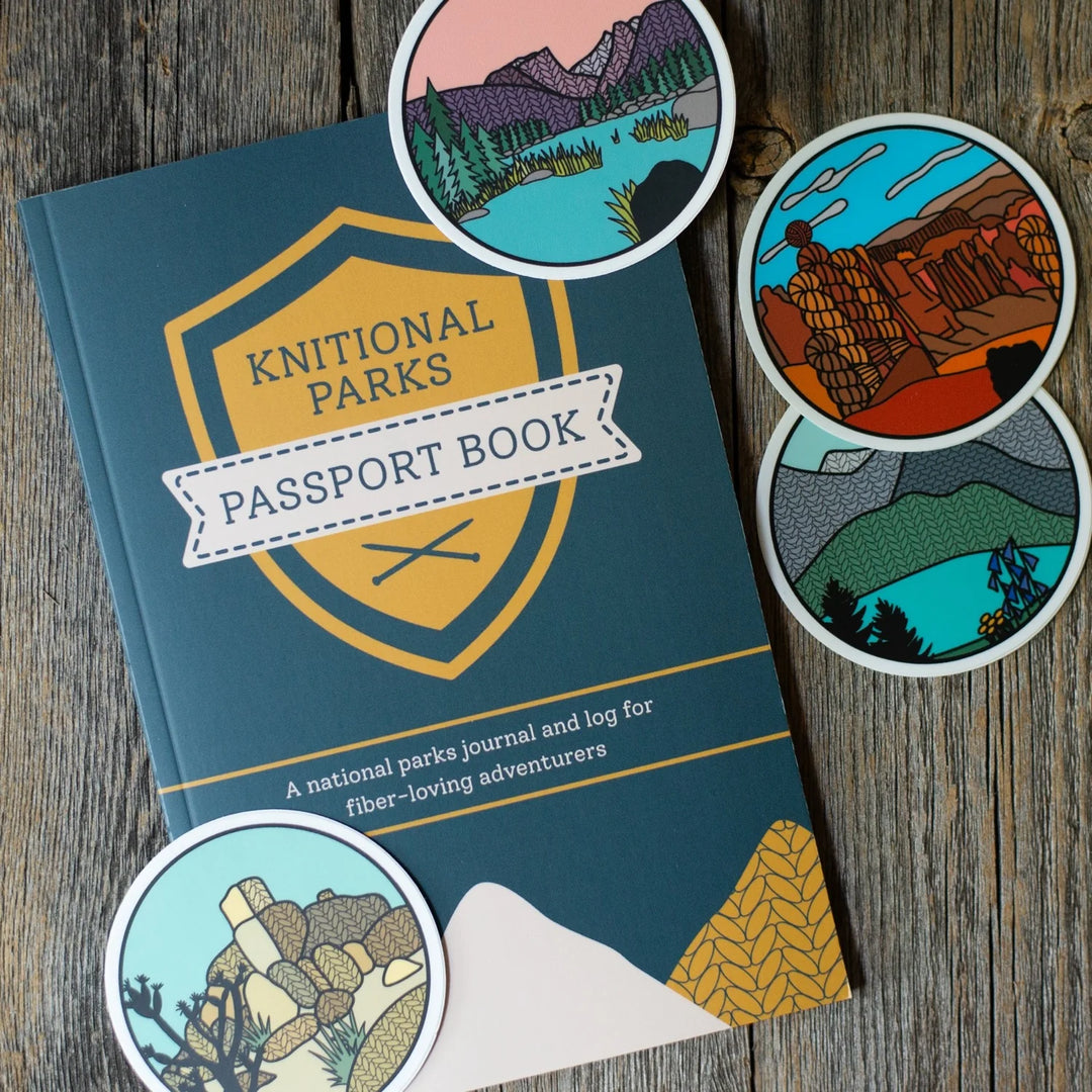 Knitional Parks Passport Book