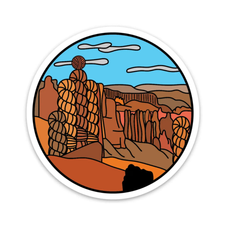 Bryce Canyon Knitional Park Sticker