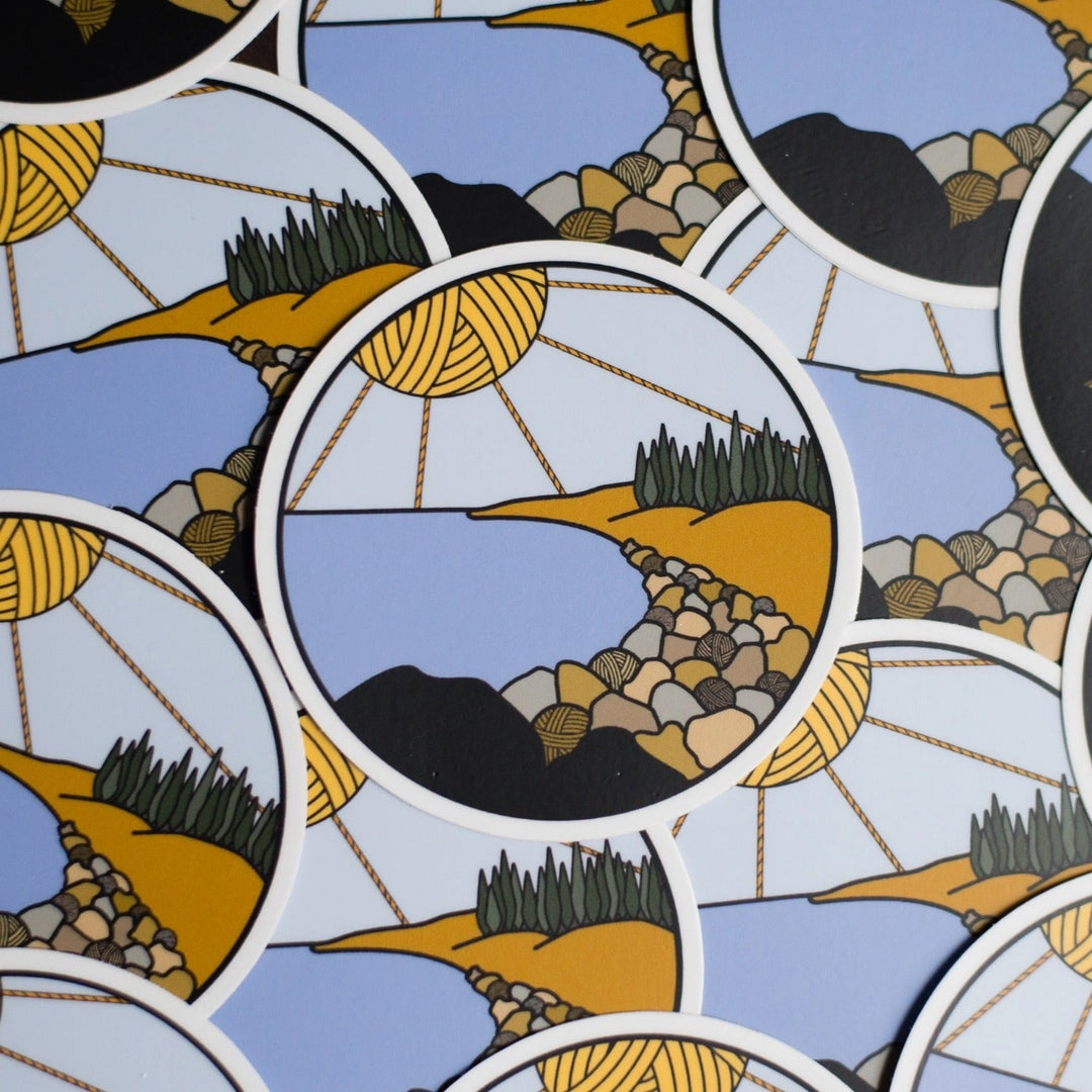 Acadia Knitional Park Sticker