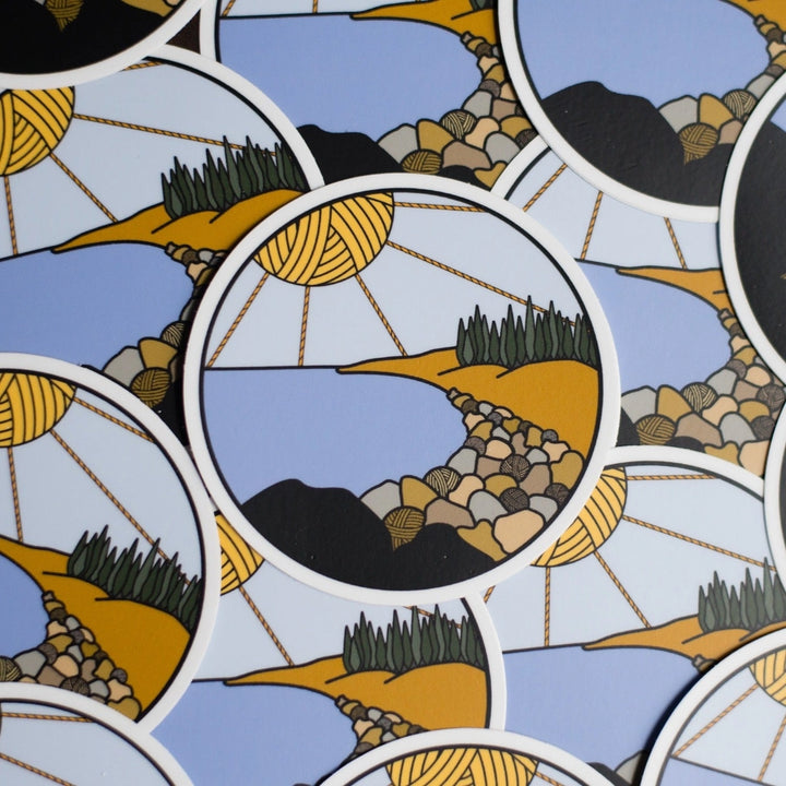 Acadia Knitional Park Sticker