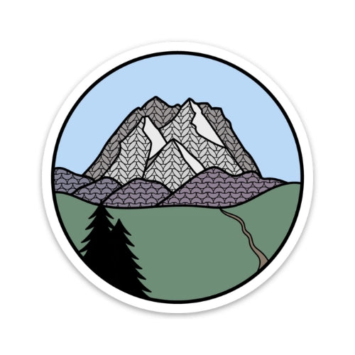 Denali Knitional Park Sticker