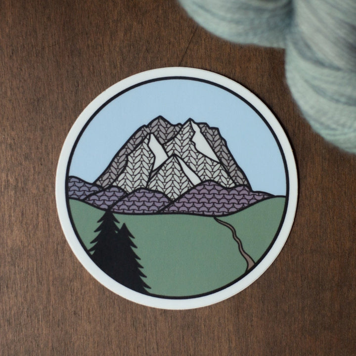 Denali Knitional Park Sticker