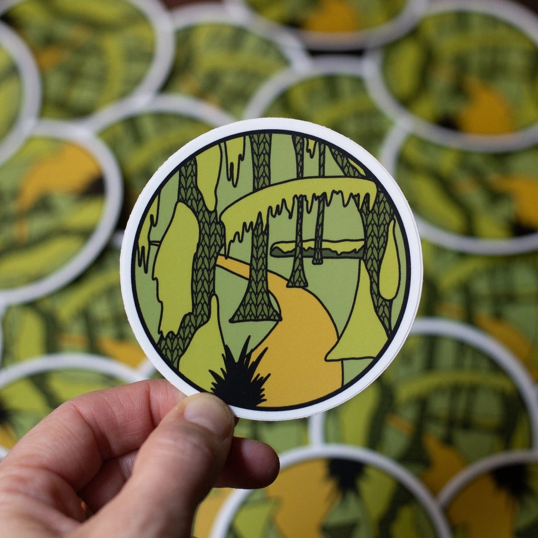 Olympic Knitional Park Sticker