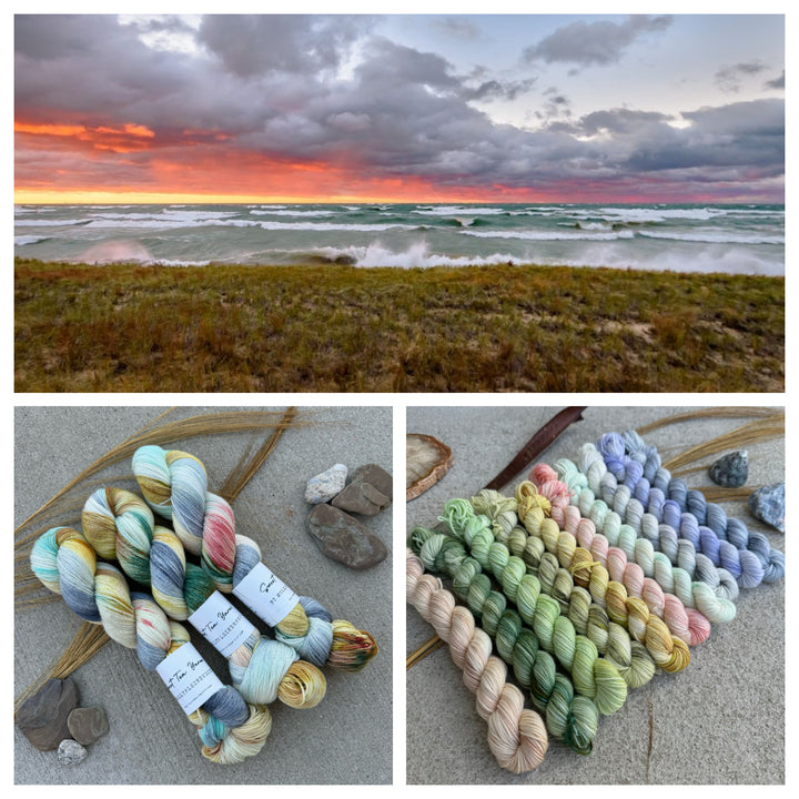 Knitting Our National Parks - Sweet Tea Yarns by Molly Klein Design - Indiana Dunes