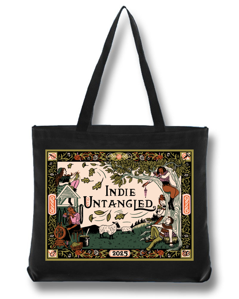 Indie Untangled 2025 Tote Bag