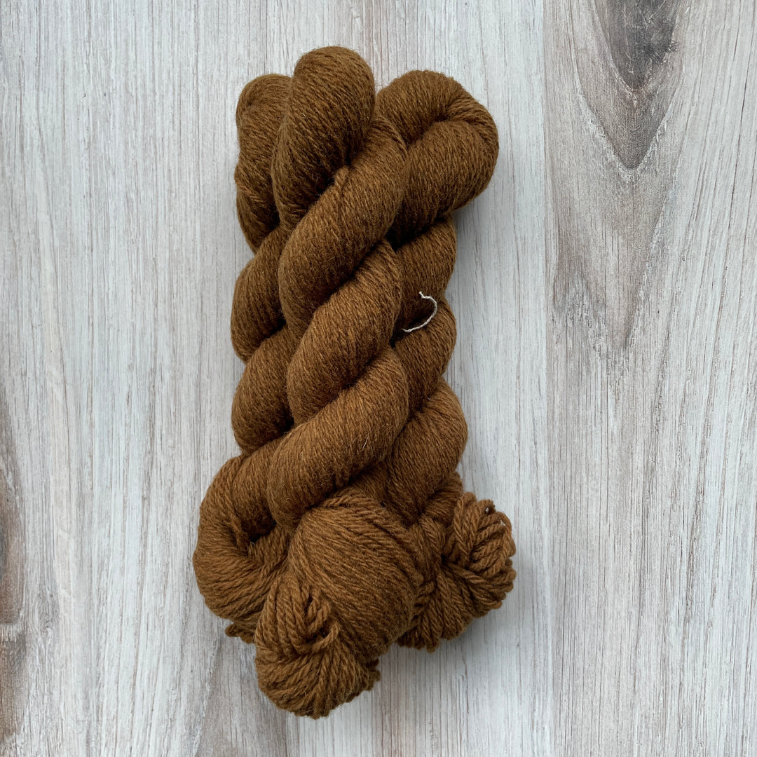 Gold yarn.