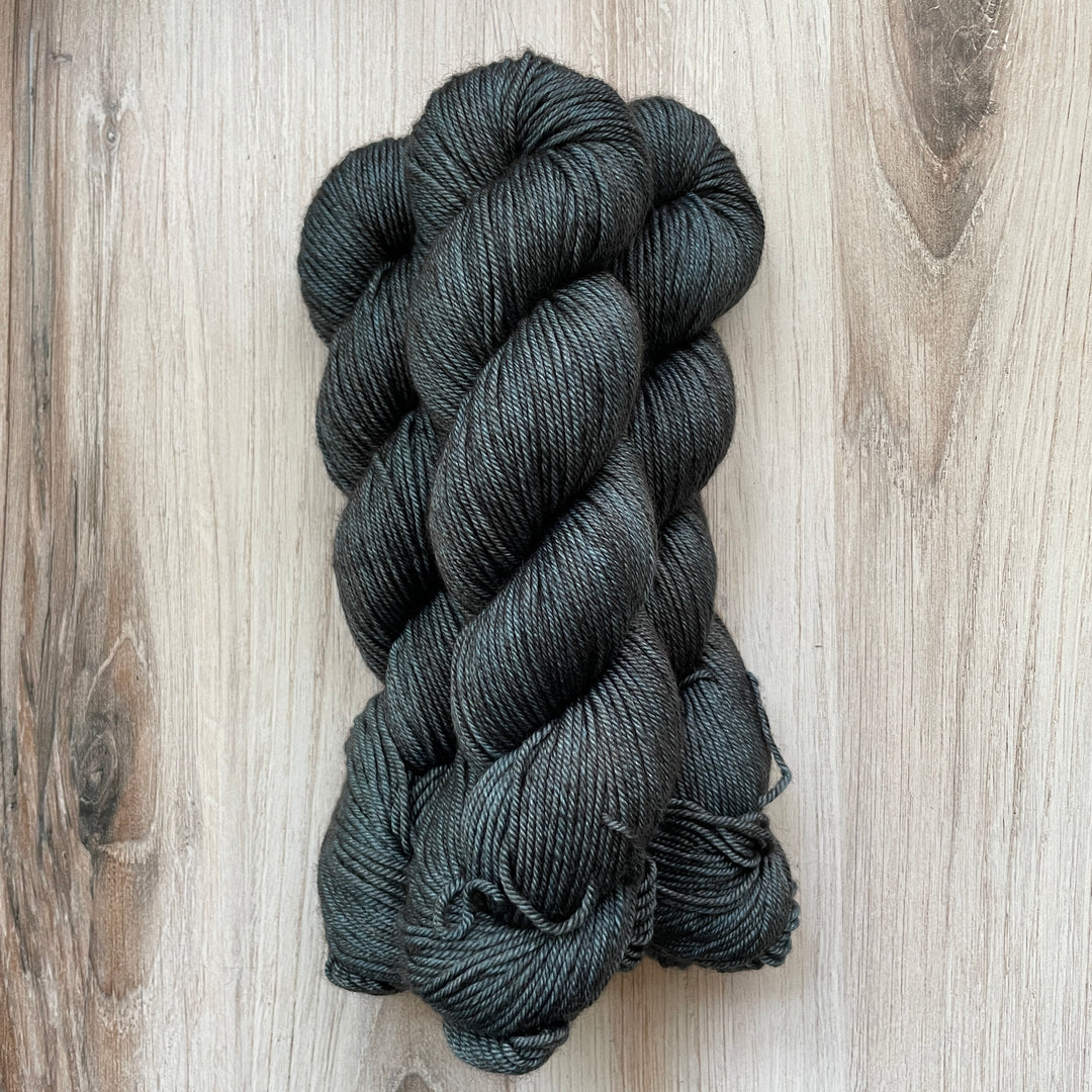 Blue yarn