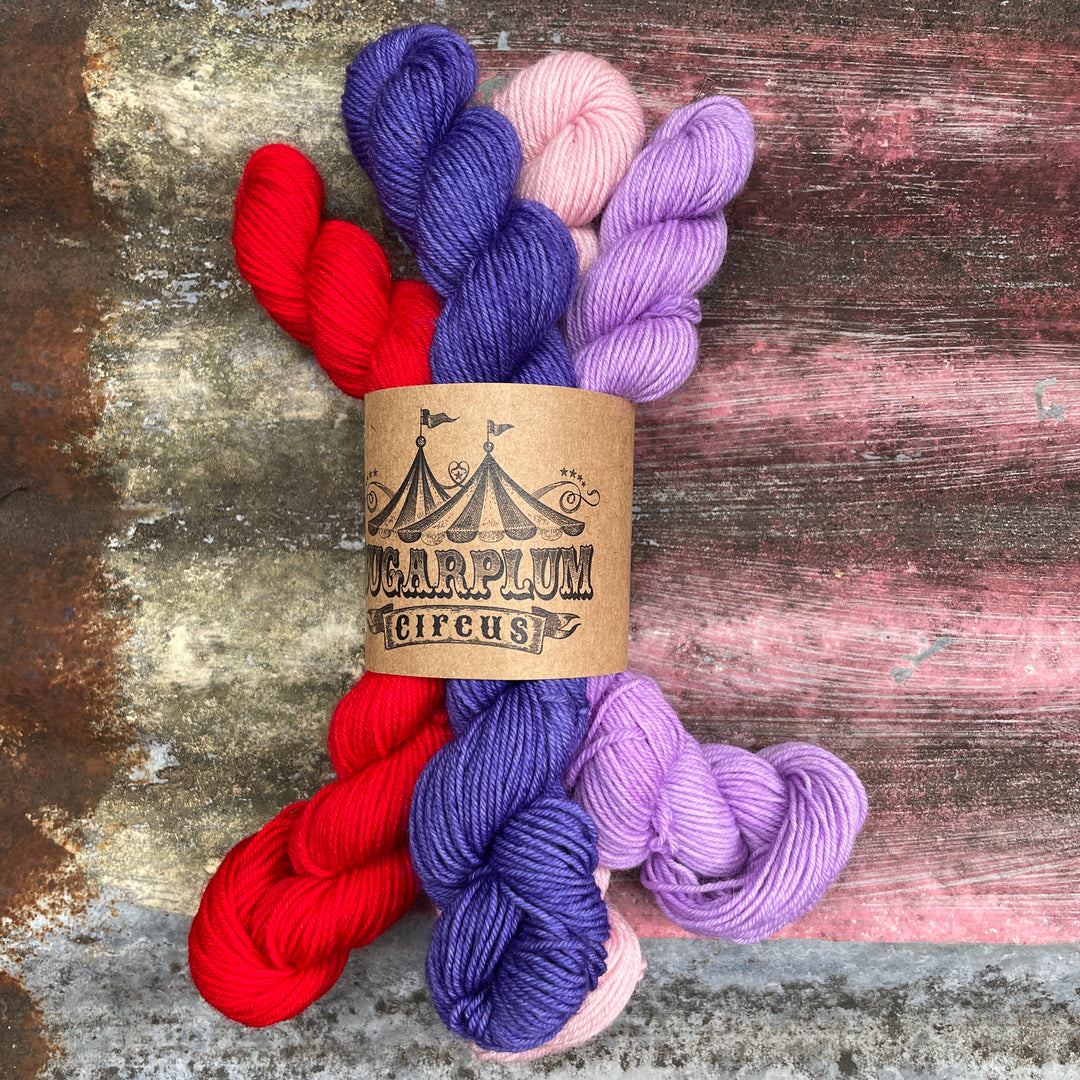 Knitting Our National Parks - Sugarplum Circus - Mount Rainier National Park
