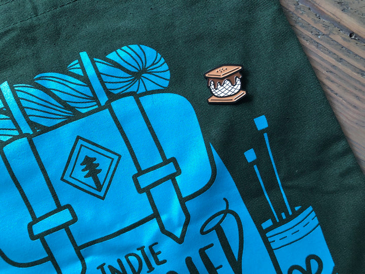 I Want S’more Yarn Enamel Pin