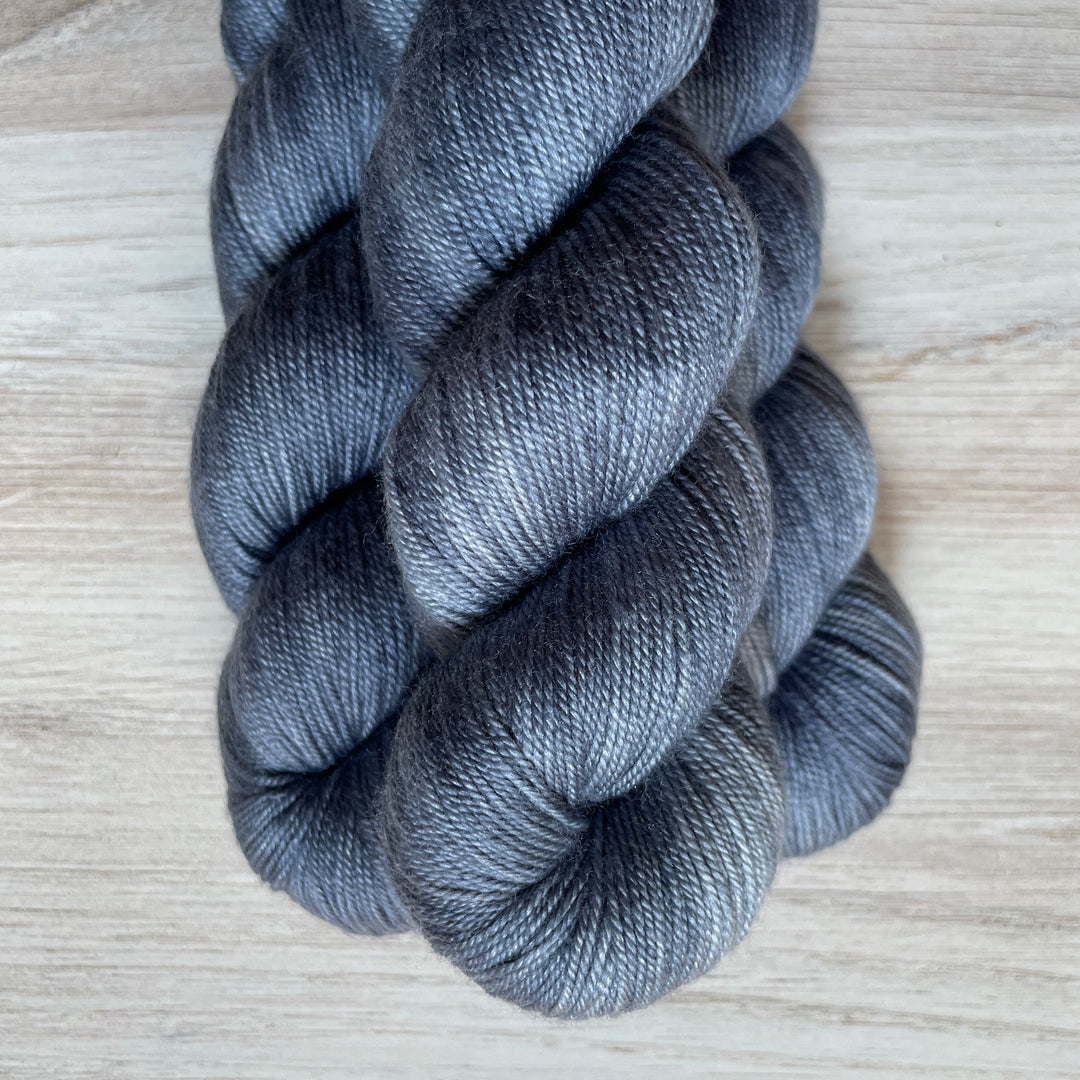 Gray yarn.