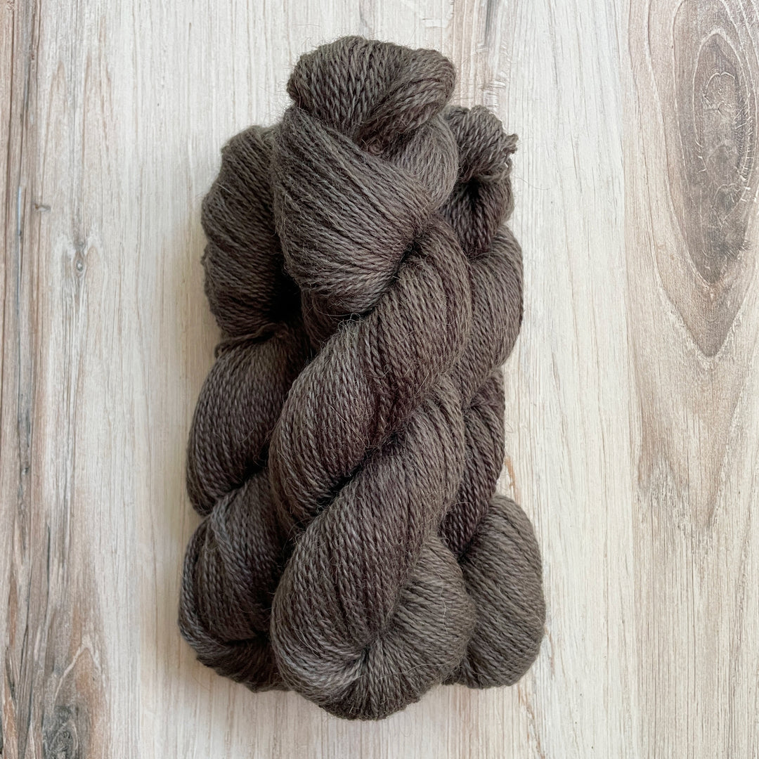 Gray yarn.
