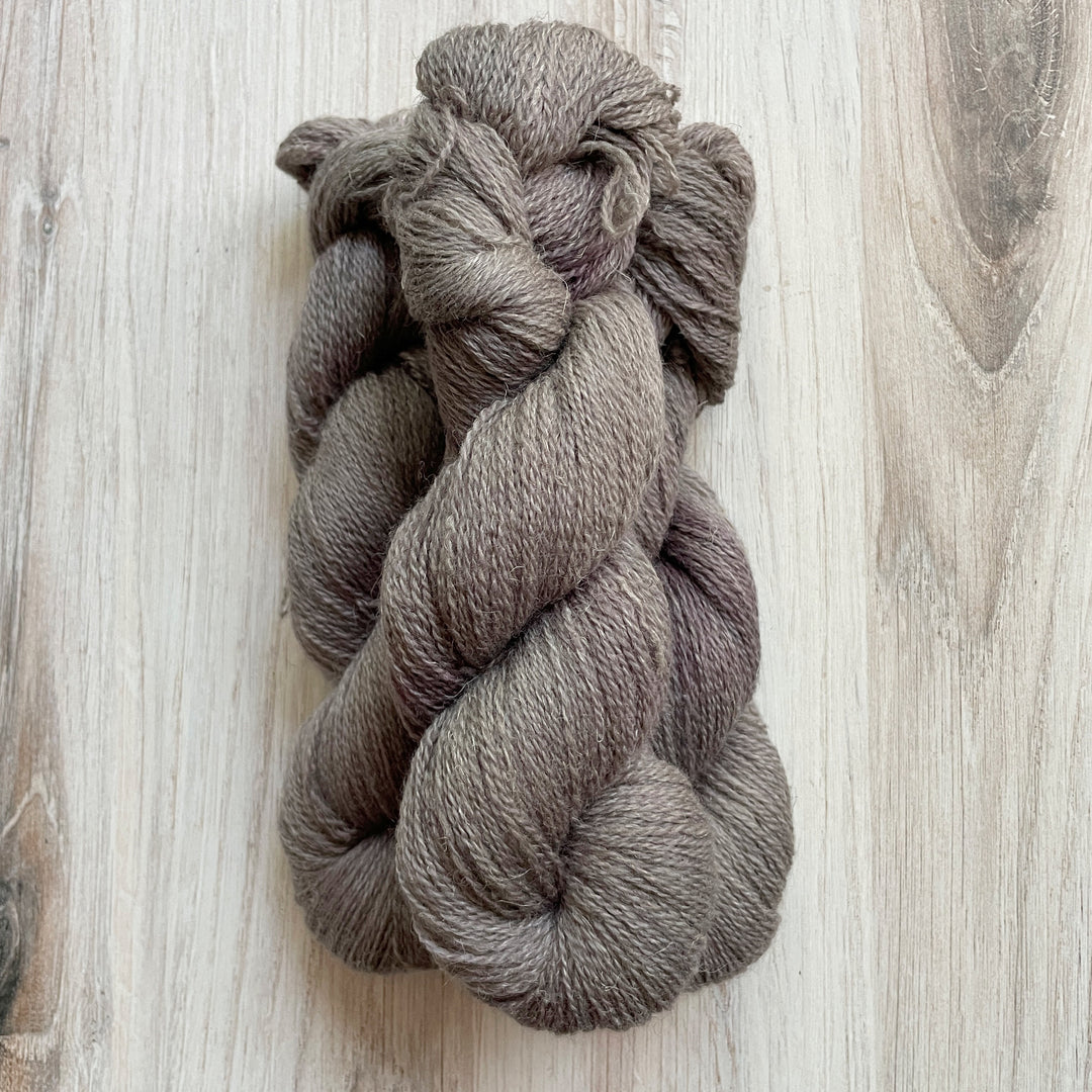 Gray yarn.