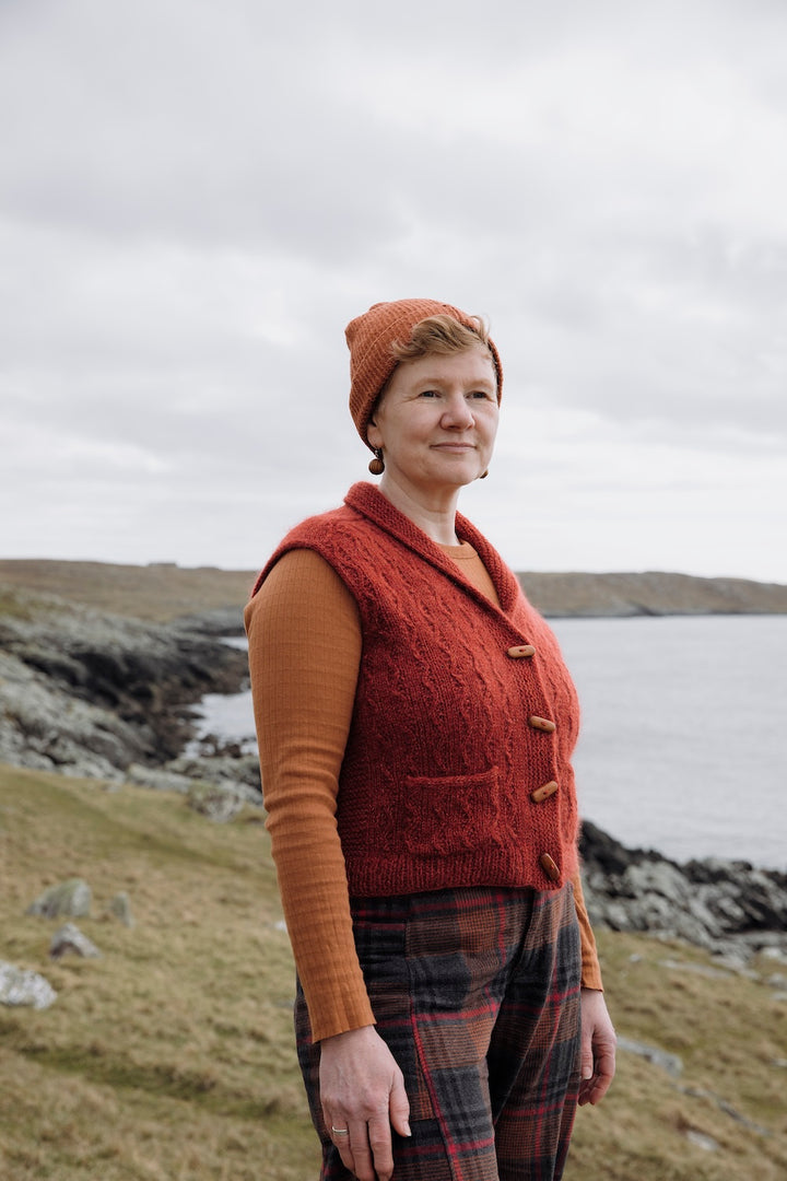 Shetland Shades: Stories in Wool by Gudrun Johnston