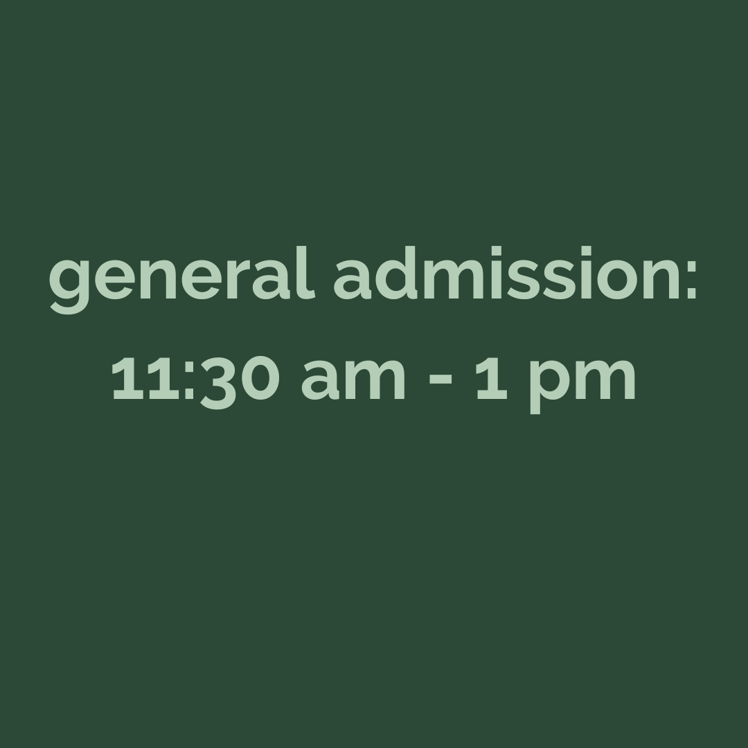 SPECIAL ORDER Indie Untangled 2023 General Admission: 11:30 AM – 1:00 PM
