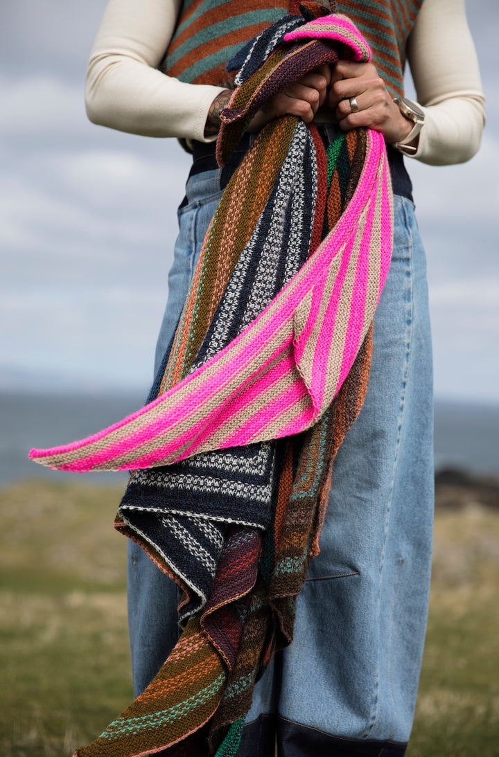 Shetland Shades: Stories in Wool by Gudrun Johnston