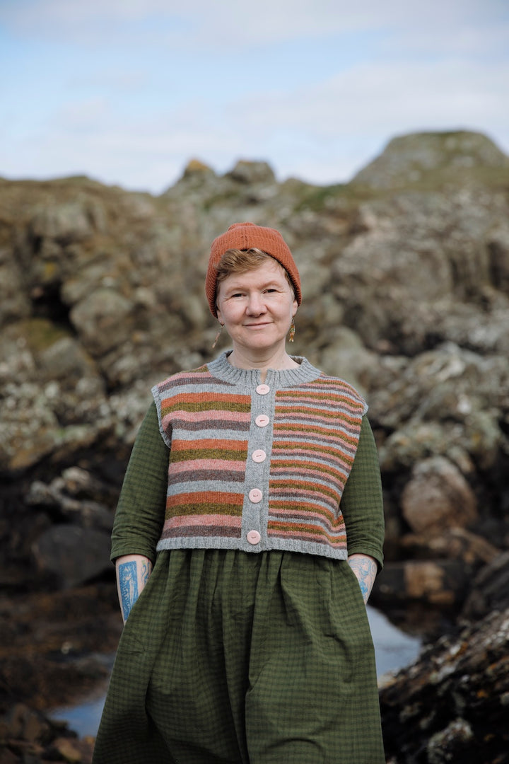 Shetland Shades: Stories in Wool by Gudrun Johnston