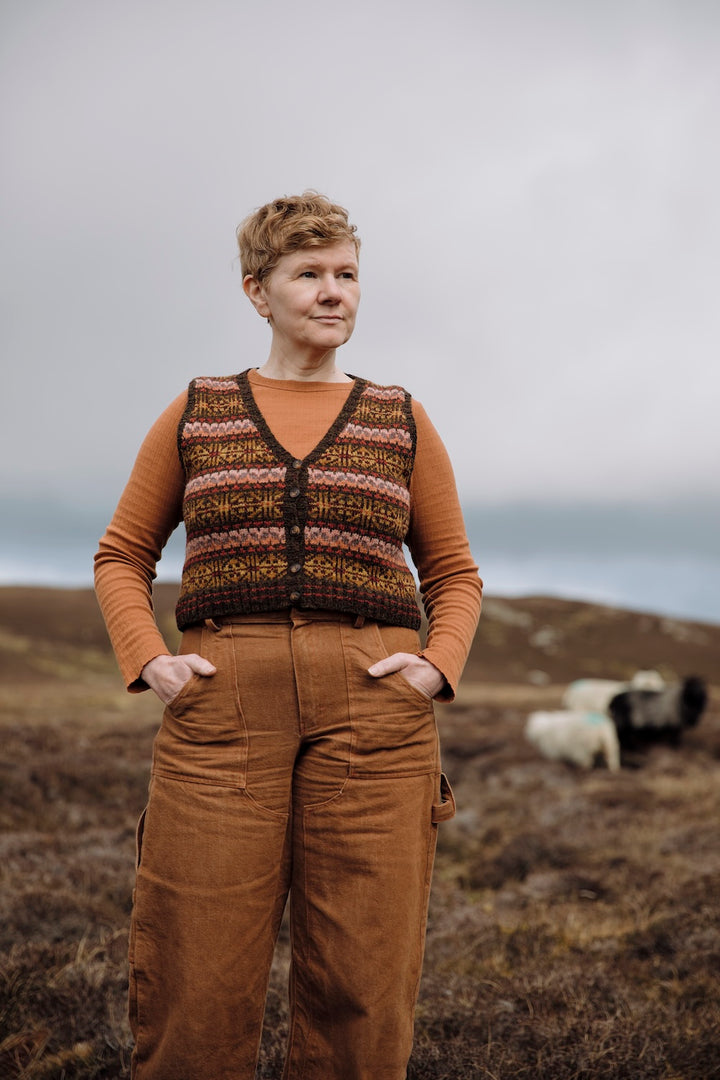 Shetland Shades: Stories in Wool by Gudrun Johnston