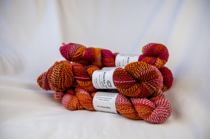 Junction Fiber Mill - Making Tracks Lite - Happy Wool Year - Indie Untangled Exclusive