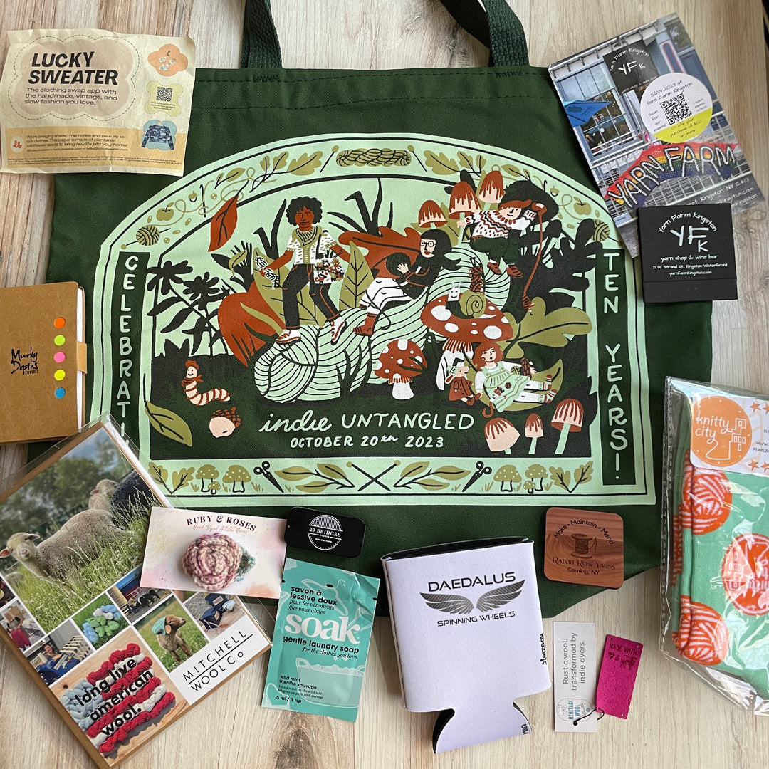 Indie Untangled 10th Annual Swag Bag