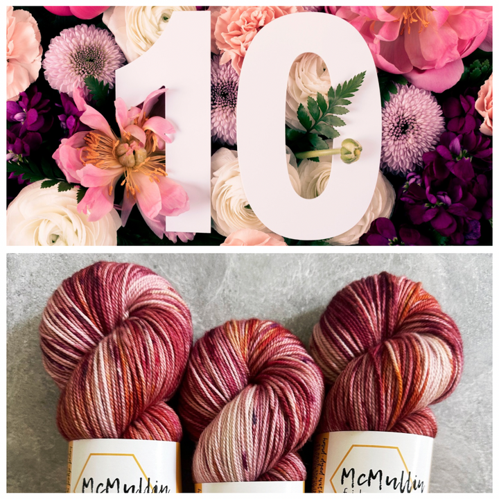 Indie Untangled 10th Anniversary Yarn - McMullin Fiber Co - September Preorder