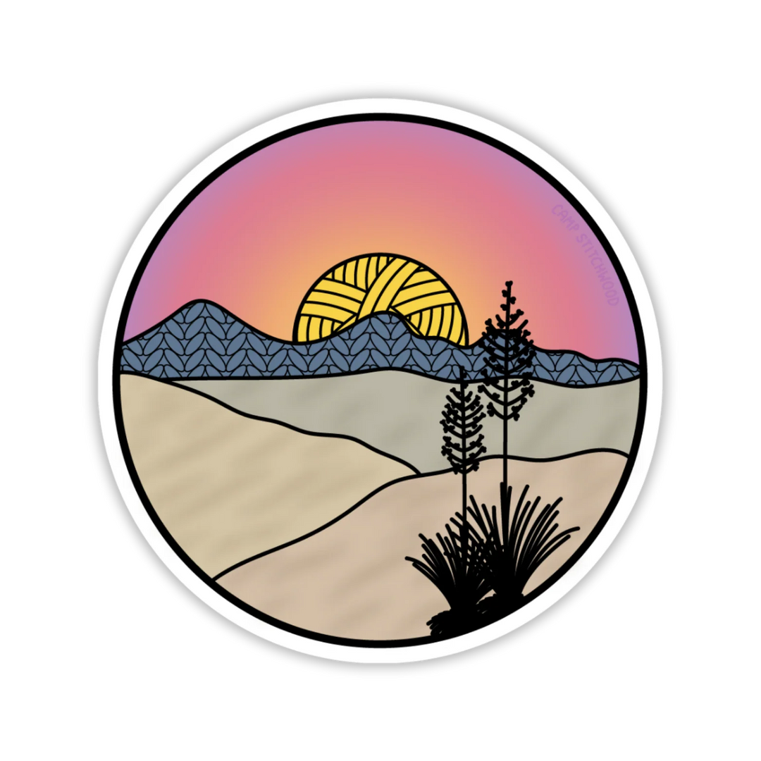 Great Sand Dunes Knitional Park Sticker