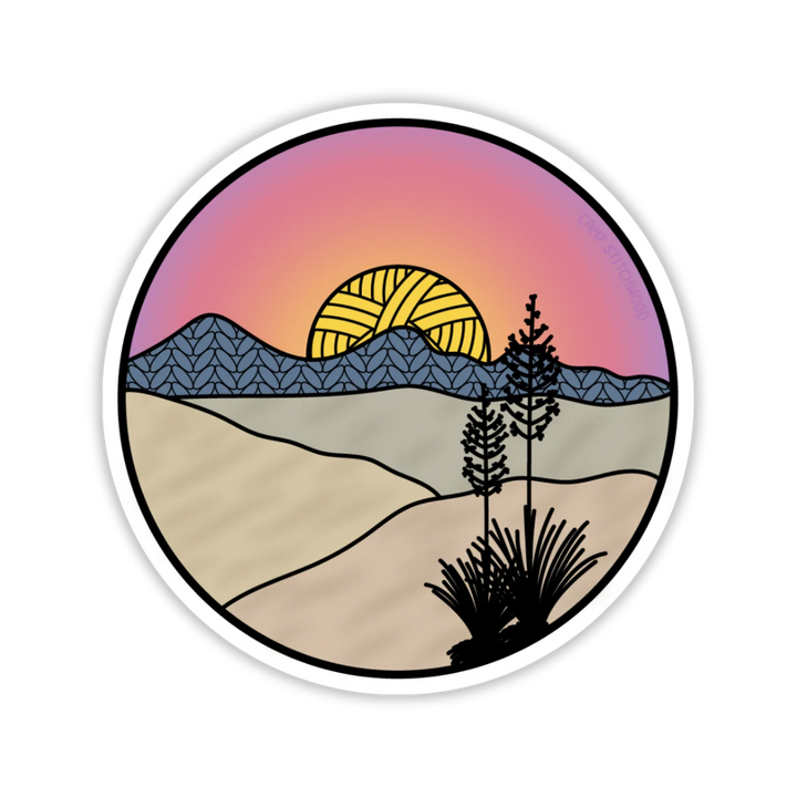 Great Sand Dunes Knitional Park Sticker