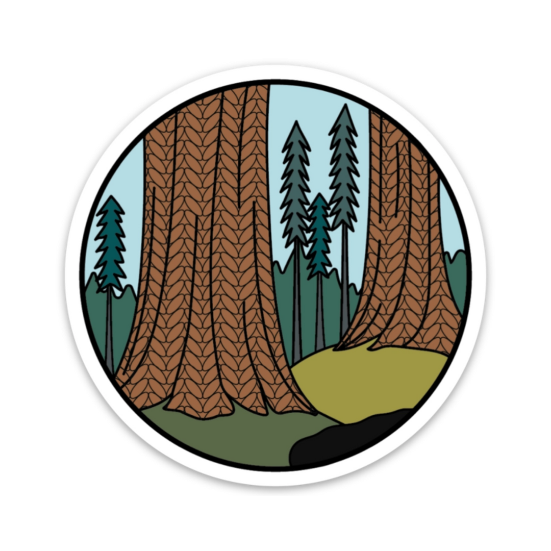 Sequoia Knitional Park Sticker