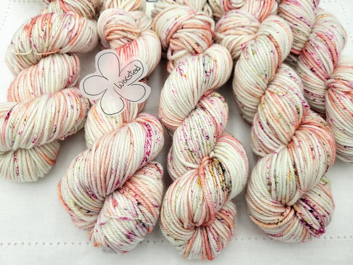 Knitting Our National Parks - Huespun Fiberworks - DC Cherry Blossoms - Preorder