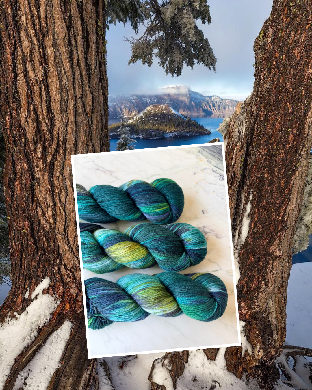 Knitting Our National Parks - Tumalo Fiber - Crater Lake - Preorder