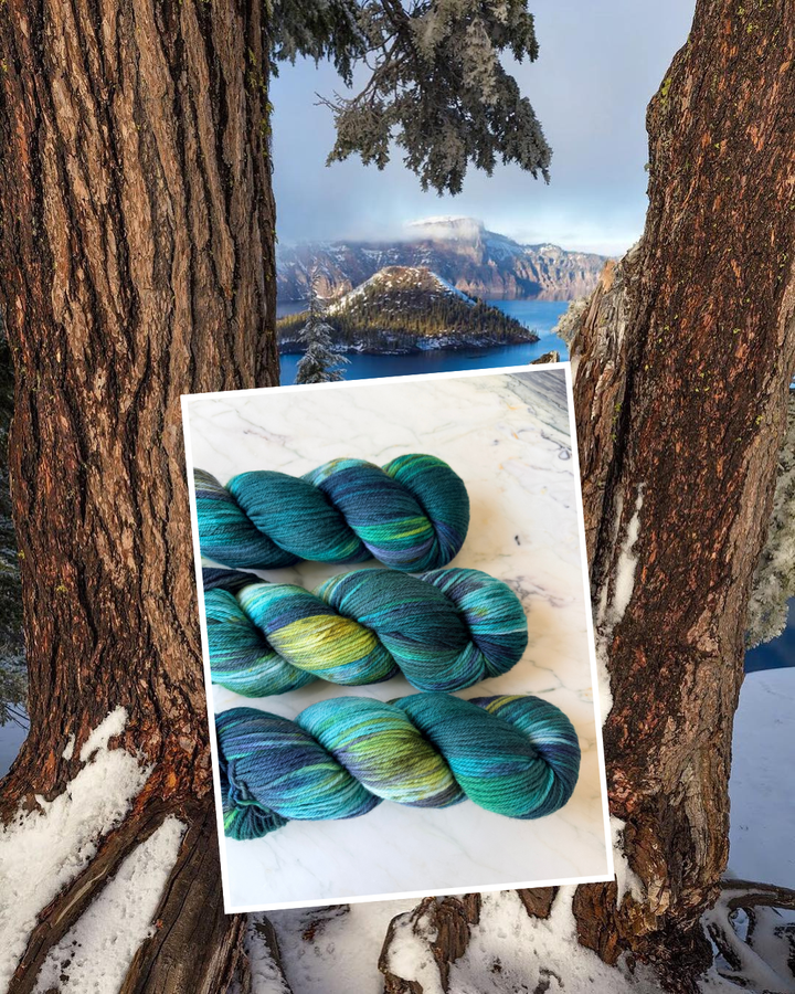 Knitting Our National Parks - Tumalo Fiber - Crater Lake - Preorder