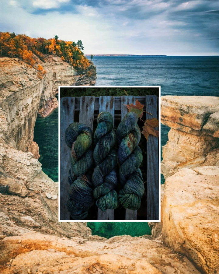 Knitting Our National Parks - Blooms & Ewe - Pictured Rocks National Lakeshore - Preorder