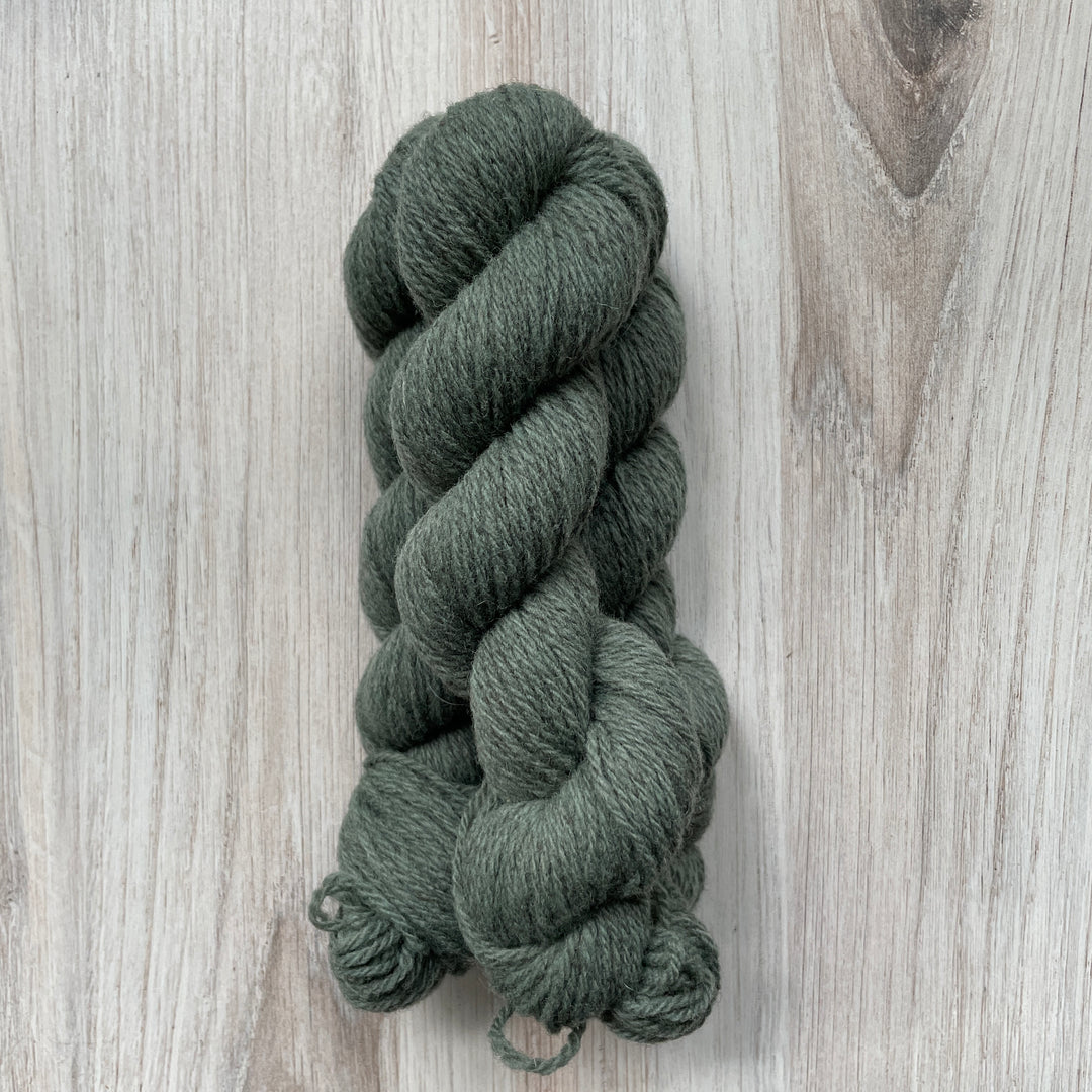 Green yarn.