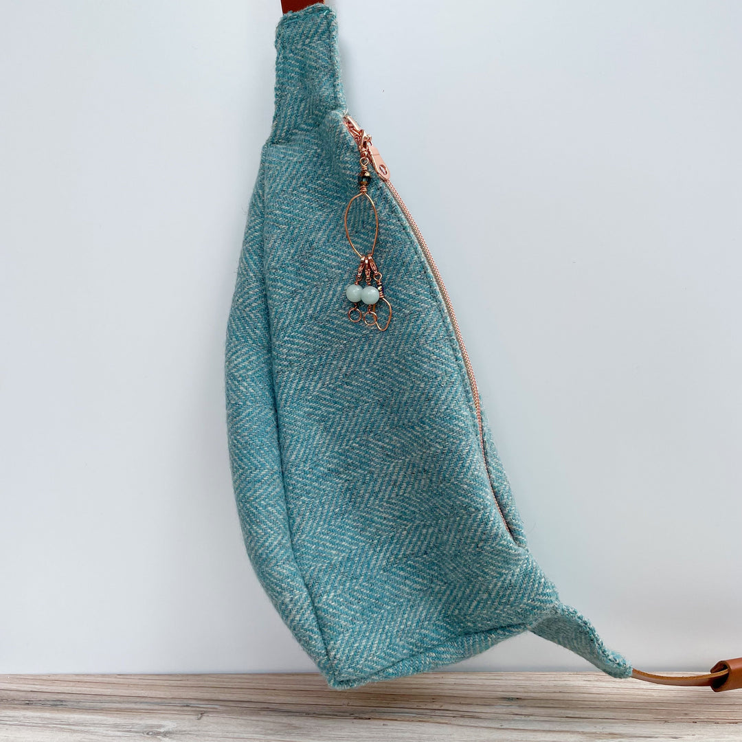 Harris Sling Wool Tweed Bag - Luskentyre