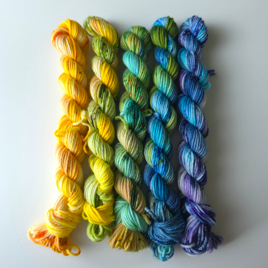 Knitting Our National Parks - Rainier Roses - North Cascades National Park Mini Sets