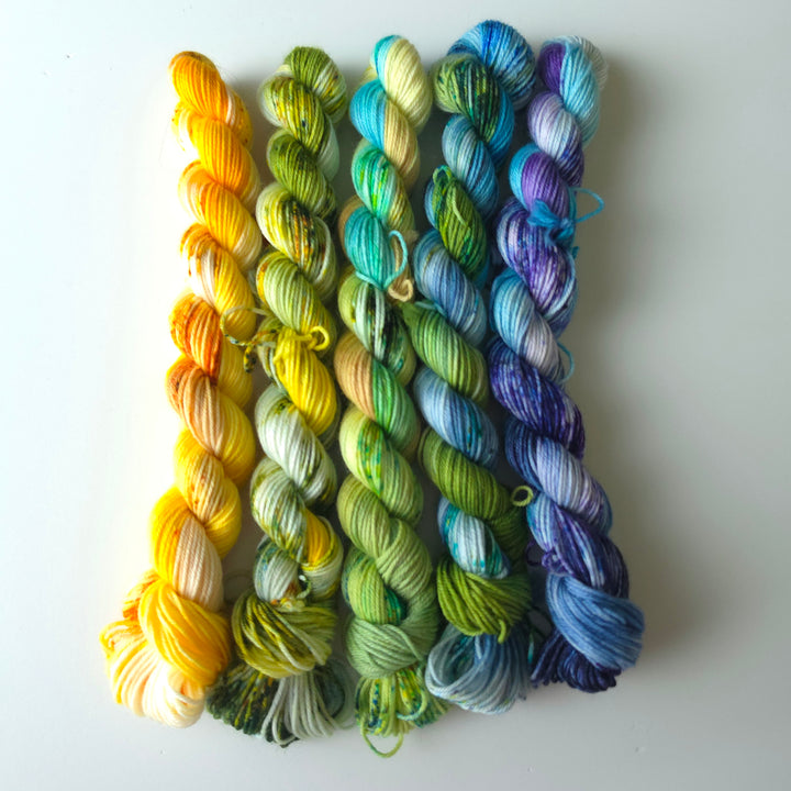 Knitting Our National Parks - Rainier Roses - North Cascades National Park Mini Sets