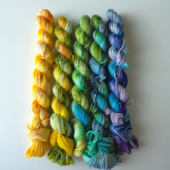 Knitting Our National Parks - Rainier Roses - North Cascades National Park Mini Sets