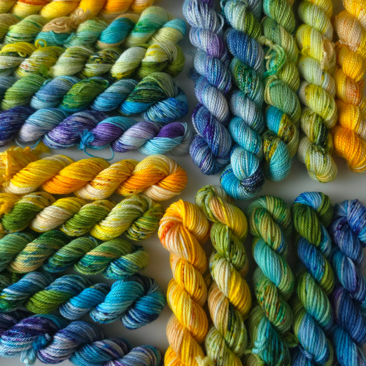 Knitting Our National Parks - Rainier Roses - North Cascades National Park Mini Sets