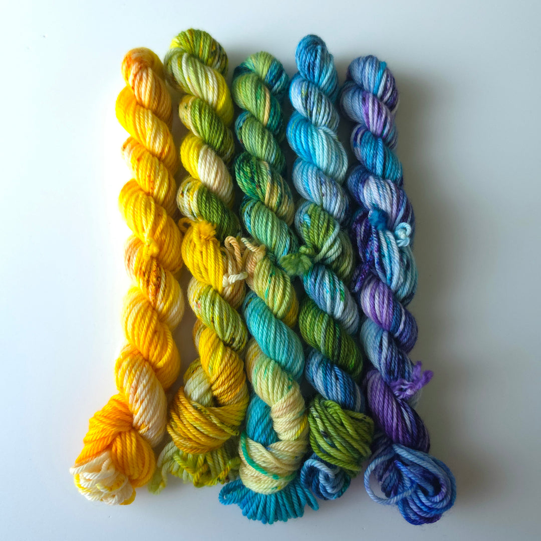 Knitting Our National Parks - Rainier Roses - North Cascades National Park Mini Sets