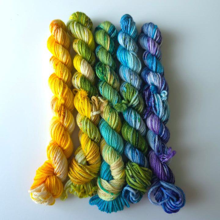 Knitting Our National Parks - Rainier Roses - North Cascades National Park Mini Sets