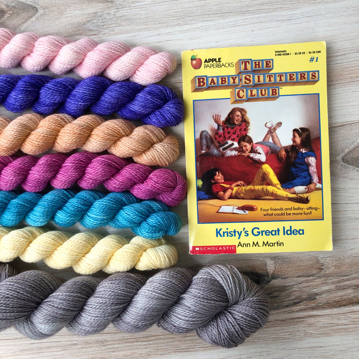 The Baby-Sitters (Knitting) Club - A Collaboration With Canon Hand Dyes